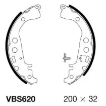 Комплект тормозных колодок MOTAQUIP купить