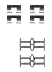 Комплектующие, колодки дискового тормоза MOTAQUIP купить