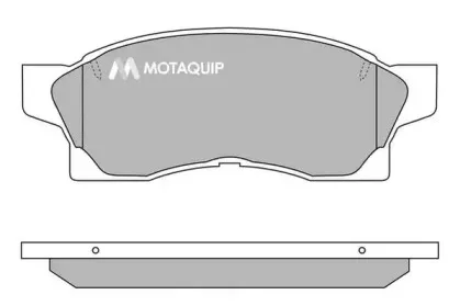 Комплект тормозных колодок, дисковый тормоз MOTAQUIP купить