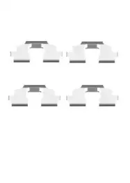 Комплектующие, колодки дискового тормоза MOTAQUIP купить