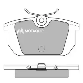 Комплект тормозных колодок, дисковый тормоз MOTAQUIP купить