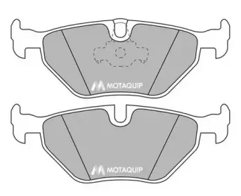 Комплект тормозных колодок, дисковый тормоз MOTAQUIP купить