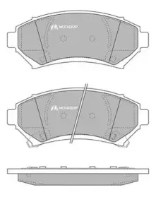 Комплект тормозных колодок, дисковый тормоз MOTAQUIP купить