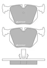 Комплект тормозных колодок, дисковый тормоз MOTAQUIP купить