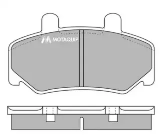 Комплект тормозных колодок, дисковый тормоз MOTAQUIP купить