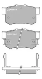 Комплект тормозных колодок, дисковый тормоз MOTAQUIP купить