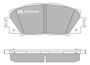 Комплект тормозных колодок, дисковый тормоз MOTAQUIP купить