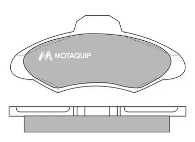 Комплект тормозных колодок, дисковый тормоз MOTAQUIP купить