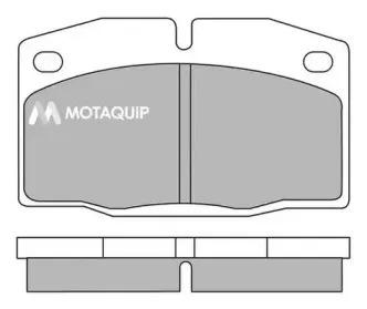 Комплект тормозных колодок, дисковый тормоз MOTAQUIP купить