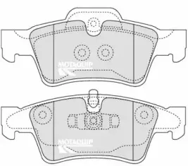Комплект тормозных колодок, дисковый тормоз MOTAQUIP купить