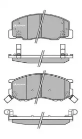 Комплект тормозных колодок, дисковый тормоз MOTAQUIP купить