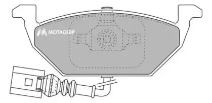 Комплект тормозных колодок, дисковый тормоз MOTAQUIP купить