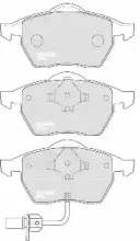 Комплект тормозных колодок, дисковый тормоз MOTAQUIP купить