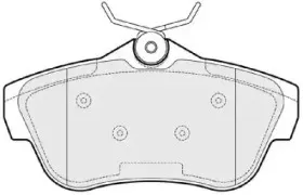 Комплект тормозных колодок, дисковый тормоз MOTAQUIP купить