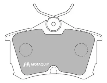 Комплект тормозных колодок, дисковый тормоз MOTAQUIP купить