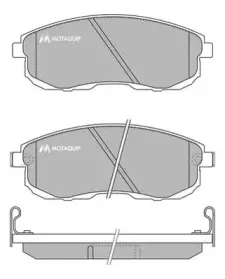 Комплект тормозных колодок, дисковый тормоз MOTAQUIP купить
