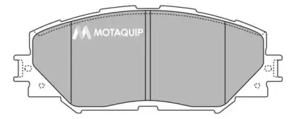 Комплект тормозных колодок, дисковый тормоз MOTAQUIP купить