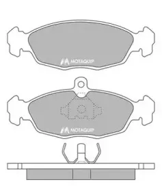 Комплект тормозных колодок, дисковый тормоз MOTAQUIP купить