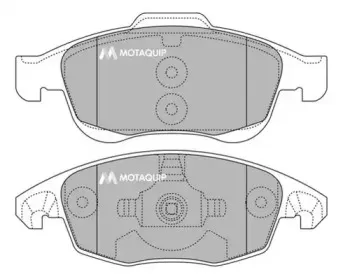 Комплект тормозных колодок, дисковый тормоз MOTAQUIP купить