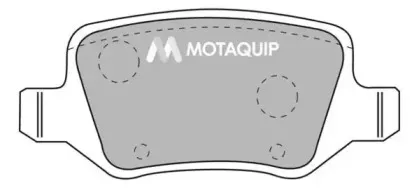 Комплект тормозных колодок, дисковый тормоз MOTAQUIP купить