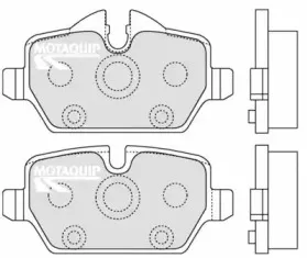 Комплект тормозных колодок, дисковый тормоз MOTAQUIP купить