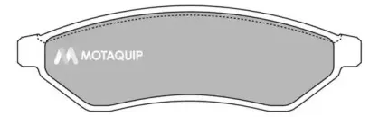 Комплект тормозных колодок, дисковый тормоз MOTAQUIP купить