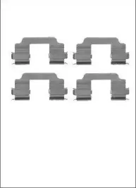 Комплектующие, колодки дискового тормоза MOTAQUIP купить