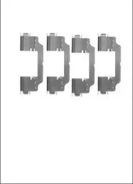 Комплектующие, колодки дискового тормоза MOTAQUIP купить