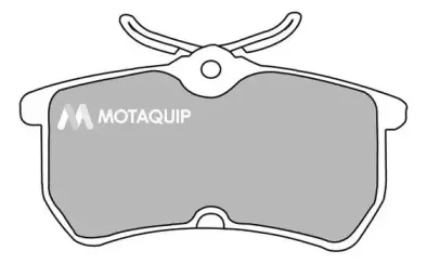 Комплект тормозных колодок, дисковый тормоз MOTAQUIP купить