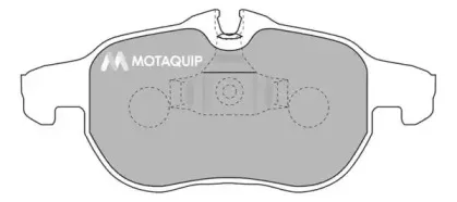 Комплект тормозных колодок, дисковый тормоз MOTAQUIP купить