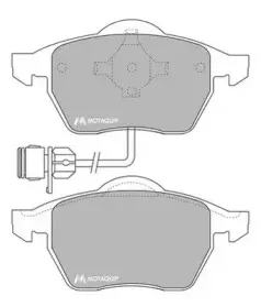 Комплект тормозных колодок, дисковый тормоз MOTAQUIP купить