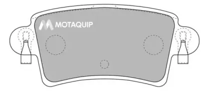 Комплект тормозных колодок, дисковый тормоз MOTAQUIP купить
