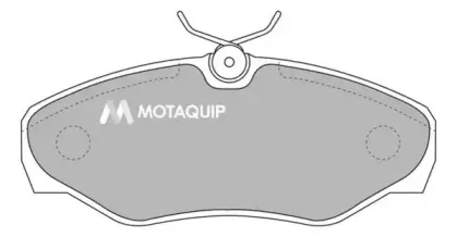Комплект тормозных колодок, дисковый тормоз MOTAQUIP купить