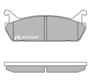Комплект тормозных колодок, дисковый тормоз MOTAQUIP купить