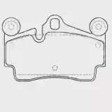 Комплект тормозных колодок, дисковый тормоз MOTAQUIP купить