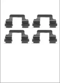 Комплектующие, колодки дискового тормоза MOTAQUIP купить