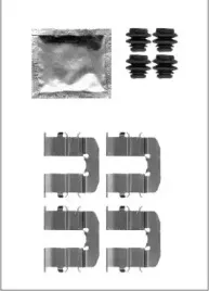 Комплектующие, колодки дискового тормоза MOTAQUIP купить