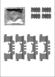 Комплектующие, колодки дискового тормоза MOTAQUIP купить