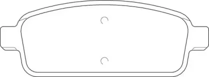 Комплект тормозных колодок, дисковый тормоз MOTAQUIP купить