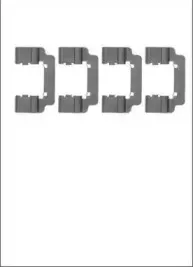 Комплектующие, колодки дискового тормоза MOTAQUIP купить