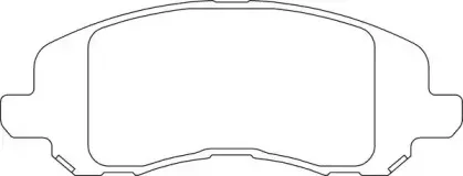 Комплект тормозных колодок, дисковый тормоз MOTAQUIP купить