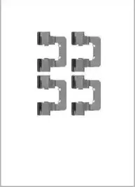 Комплектующие, колодки дискового тормоза MOTAQUIP купить