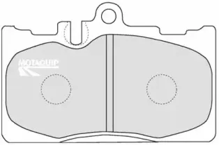 Комплект тормозных колодок, дисковый тормоз MOTAQUIP купить