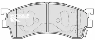 Комплект тормозных колодок, дисковый тормоз MOTAQUIP купить