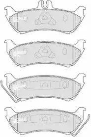 Комплект тормозных колодок, дисковый тормоз MOTAQUIP купить