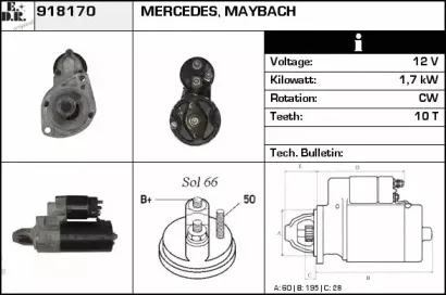 Стартер EDR купить