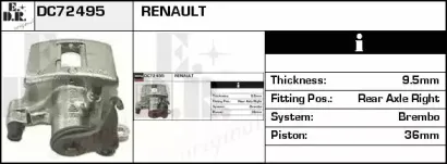 Тормозной суппорт EDR купить