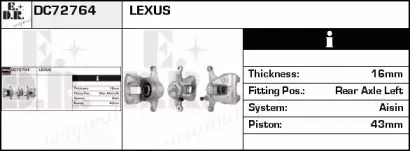 Тормозной суппорт EDR купить