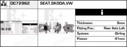 Тормозной суппорт EDR купить