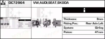 Тормозной суппорт EDR купить